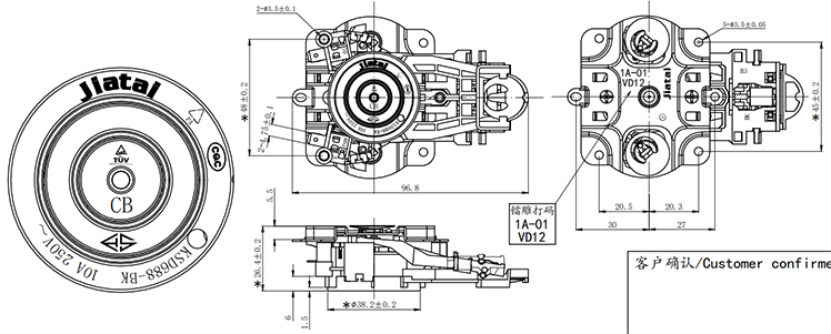 KSD688-BKT2A-2